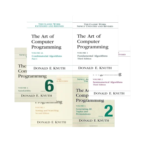 The Art of Computer Programming (6 books)