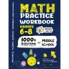 Math Practice Workbook Grades 6-8: 1000+ Questions You Need to Kill in Middle School by Brain Hunter Prep (Arithmetic, Algebra, Geometry, Measurement, ... more in Kill It Series by Brain Hunter Prep)