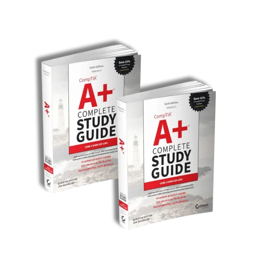 CompTIA A+ Complete Study Guide, 2-Volume Set: Volume 1 Core 1 Exam 220-1201 and Volume 2 Core 2 Exam 220-1202 (Sybex Study Guide) 6th Edition
